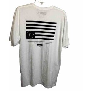XXL Livil Regime White Graphic T -Shirt Crew Neck Short Cap Sleeve 100%cotton